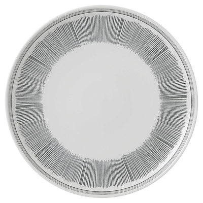 ED Ellen DeGeneres for Royal Doulton Grey Line 28cm Dinner Plate ED Ellen DeGeneres for Royal Doulton Grey Line 28cm Dinner Plate